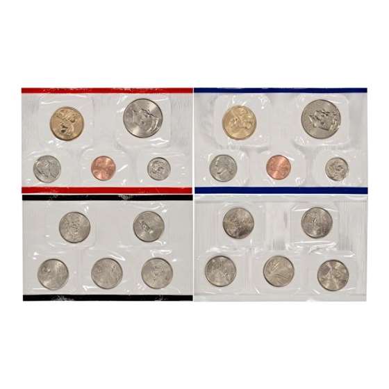 2002 United States Mint Uncirculated Coin Set U0-2