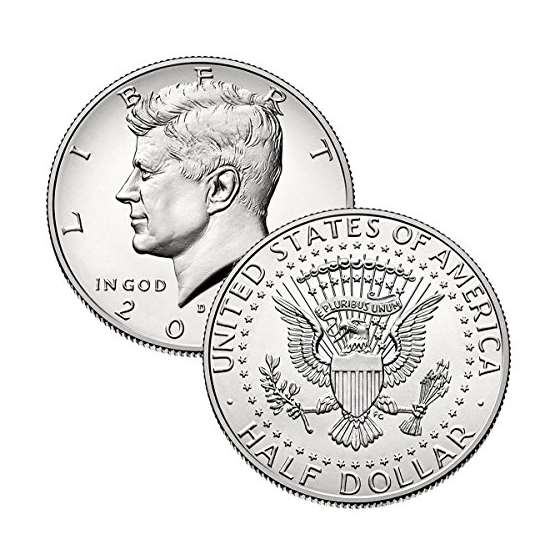 2015 P, D Kennedy Half Dollar 2 Coin Set Uncircu-2