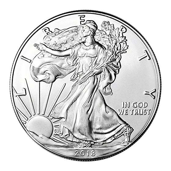 2018 W American Silver Eagle 1 Oz First Strike W-2