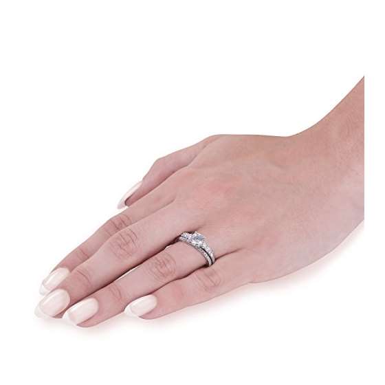 1 1/10Ct Lab Grown Diamond Engagement Ring Match-4