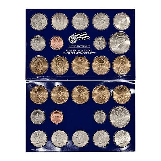 2008 P D United States US Mint 28 Coin Set With-2