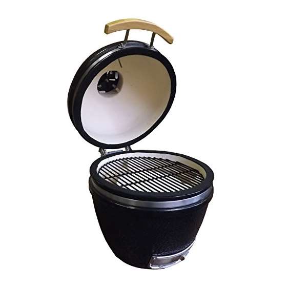 Ceramic Charcoal Kamado Grill And Smoker - Mediu-4