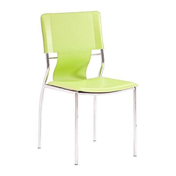 Modern Trafico Side Chair Green - 404134-2