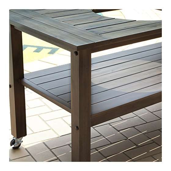 Table For Large Ceramic Charcoal Kamado Grill An-2