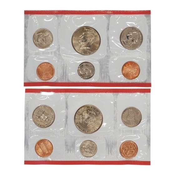 1992 US Mint Uncirculated Coin Set U92 OGP-2