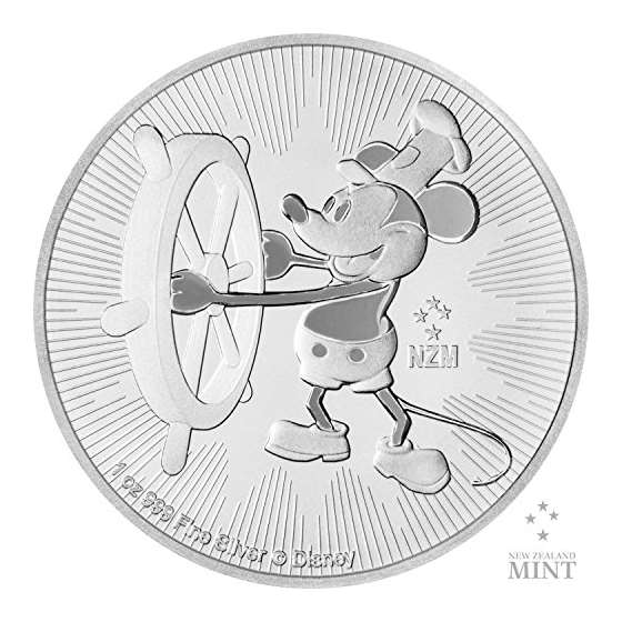2017 NU MICKEY MOUSE STEAMBOAT WILLIE DISNEY 1Oz-2