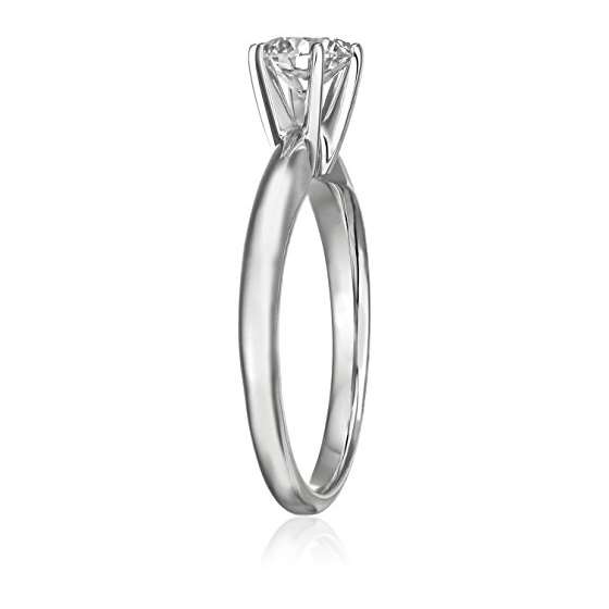 IGI Certified 14K White Gold Lab Diamond Solitai-2