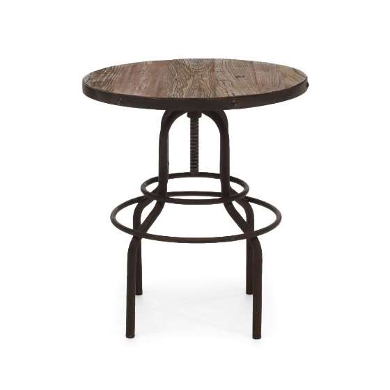 Zuo Modern Twin Peaks Counter Table, Distressed-2