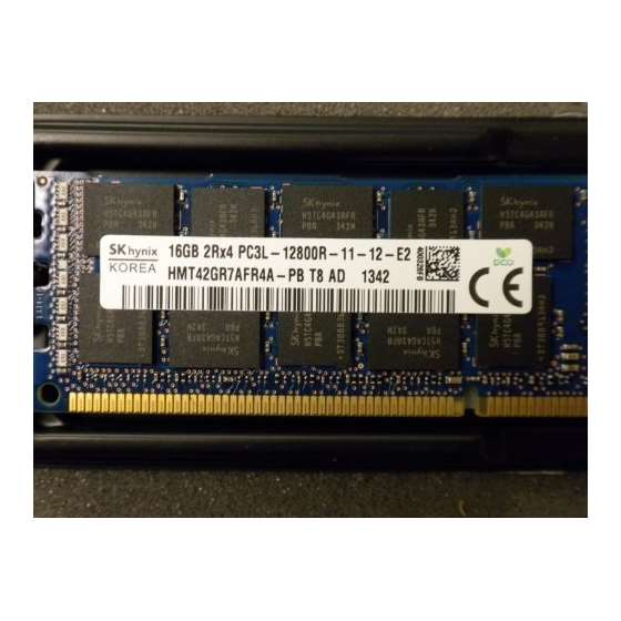 16GB 2Rx 4 PC3L-12800R Memory Comp To Dell SNP20-2