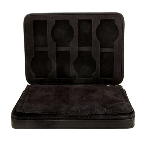 Black Four Slot Watch Box-2