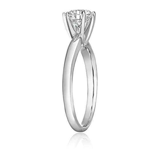 IGI Certified 14K White Gold Lab Diamond Solitai-2