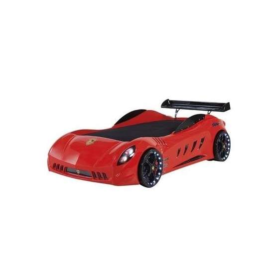 Shark Car Bed Red-4