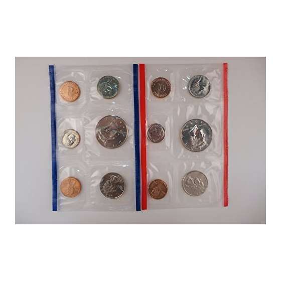 1996 Mint Set P And D Mint Coins Uncirculated Wi-2