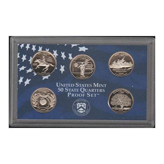 1999 S US Mint Proof Set Original Government Pac-4