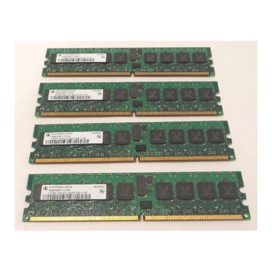 2GB 4 X 512MB DDR2 SDRAM PC2-3200R Memory Module-2