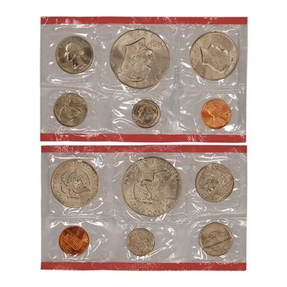 1974 United States Mint Uncirculated Coin Set In-2