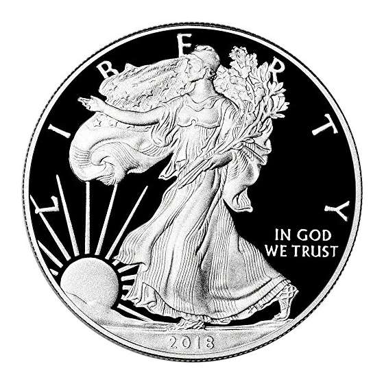 2018 W American Silver Eagle Proof 1 Oz First St-2