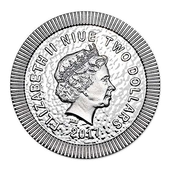2017 NU 1 Oz Silver Athenian Owl Stackable Coin-2