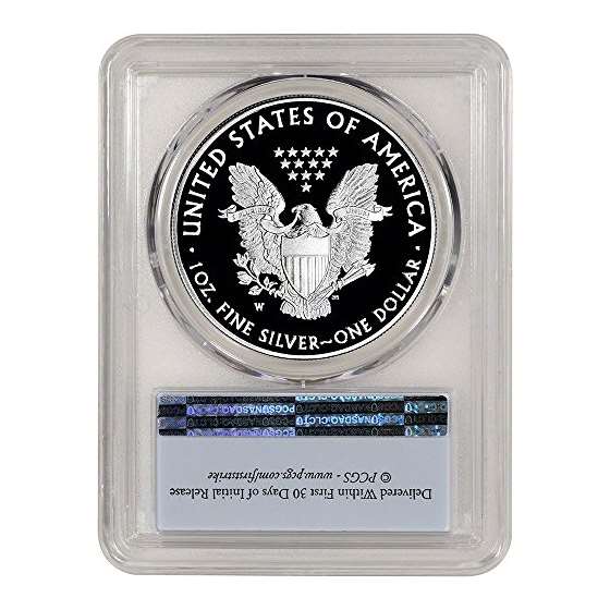 2018 W American Silver Eagle Proof 1 Oz First St-4