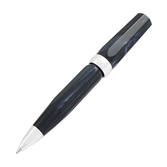 Micra Sterling Silver Blue Ballpoint Pen ISMCRBA-2