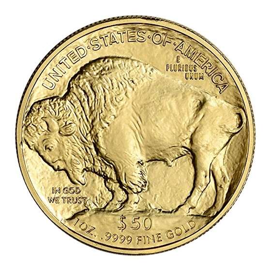 2018 American Gold Buffalo 1 Oz Three Coins Bril-2