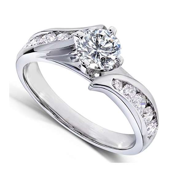 1 CTW IGI Lab Grown Diamond Engagement Ring 14K-2