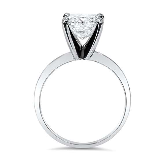 1/3Ct Lab Grown Diamond Solitaire Engagement Rin-2