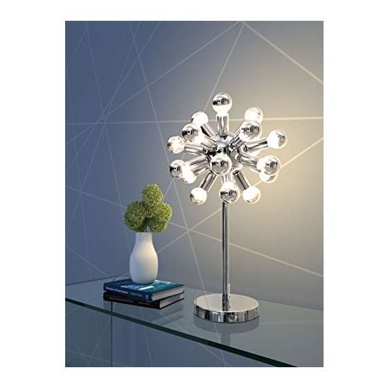 50007 Pulsar Table Lamp, Chrome-2