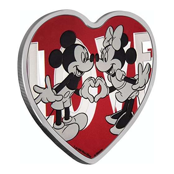 2018 NU Disney-With Love 1 Oz Proof Silver Coin-2