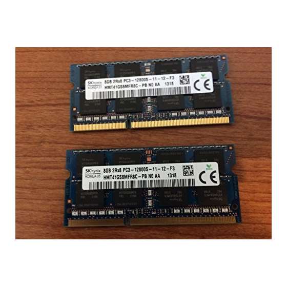 2Rx 8 PC3 12800S 8 GB SO-DIMM DDR3 SDRAM RAM HMT-2