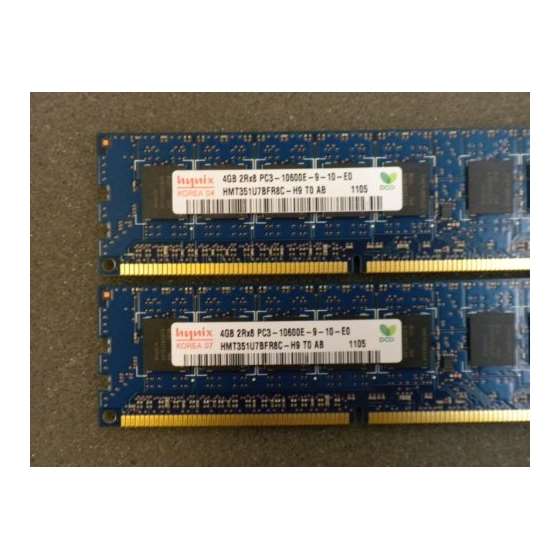 16GB 4 X 4GB PC3-10600 1333Mhz MEMORY MT18JSF512-2