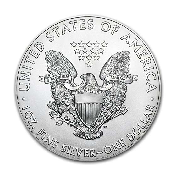 2018 1 Oz Silver American Eagle Coins BU Lot, Ro-2