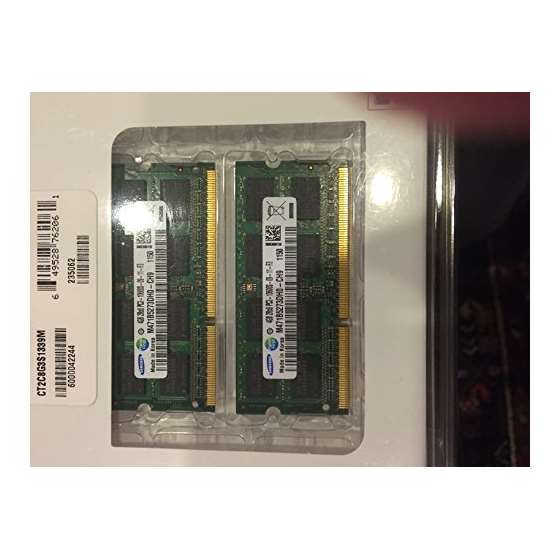 8GB Kit DDR3 1333 Mhz PC3 10600 2 X 4GB SODIMM L-2