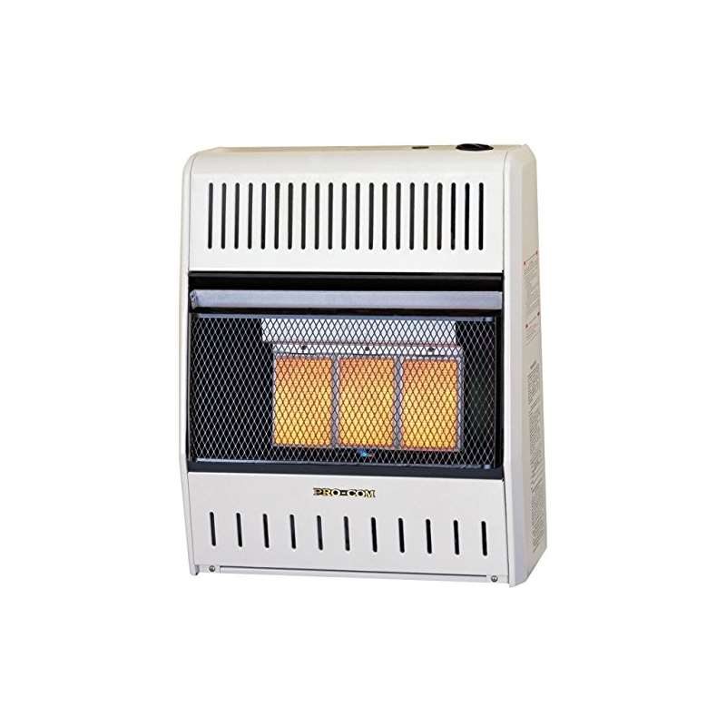 Procom ML150HPA Vent Free LP Gas Wall Heater - 3 P