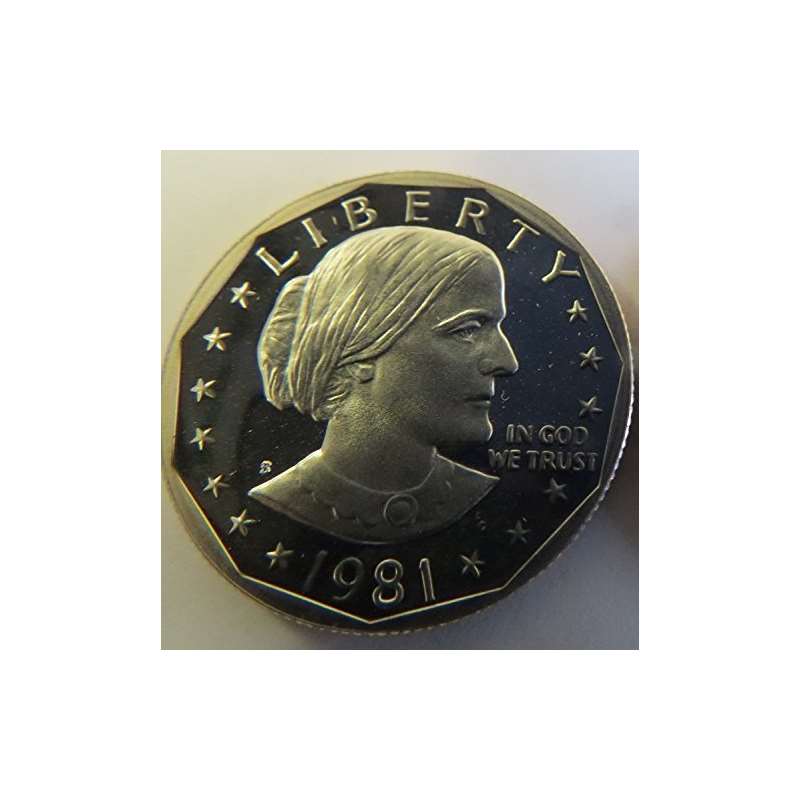 1981 S Susan B. Anthony Type 1 Proof Dollar Dollar