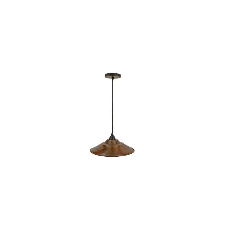 L400DB 13-Inch Large Hand Hammered Pendant Light,