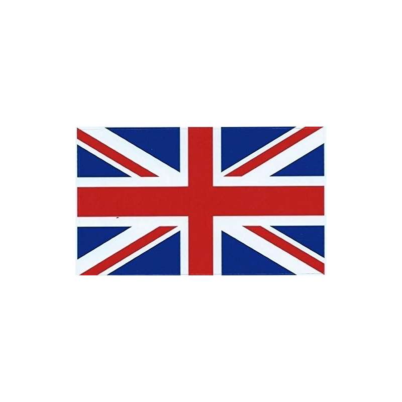 3 X 1.8 UK British Britain Flag Bumper Magnet Deca