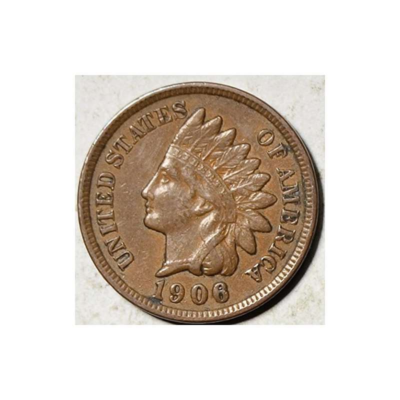 1906 U.S. Indian Head Cent Full LIBERTY Full Rim 1