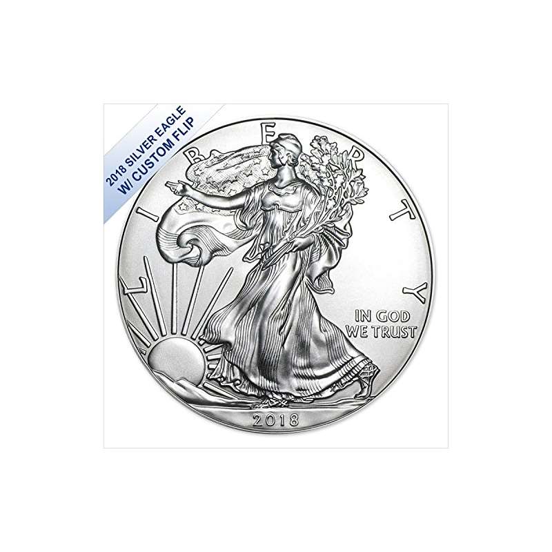 2018 No Mint Mark American Silver Eagle W By Custo