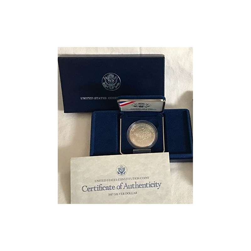 1987 S Constitution Commemorative Silver Proof Dol