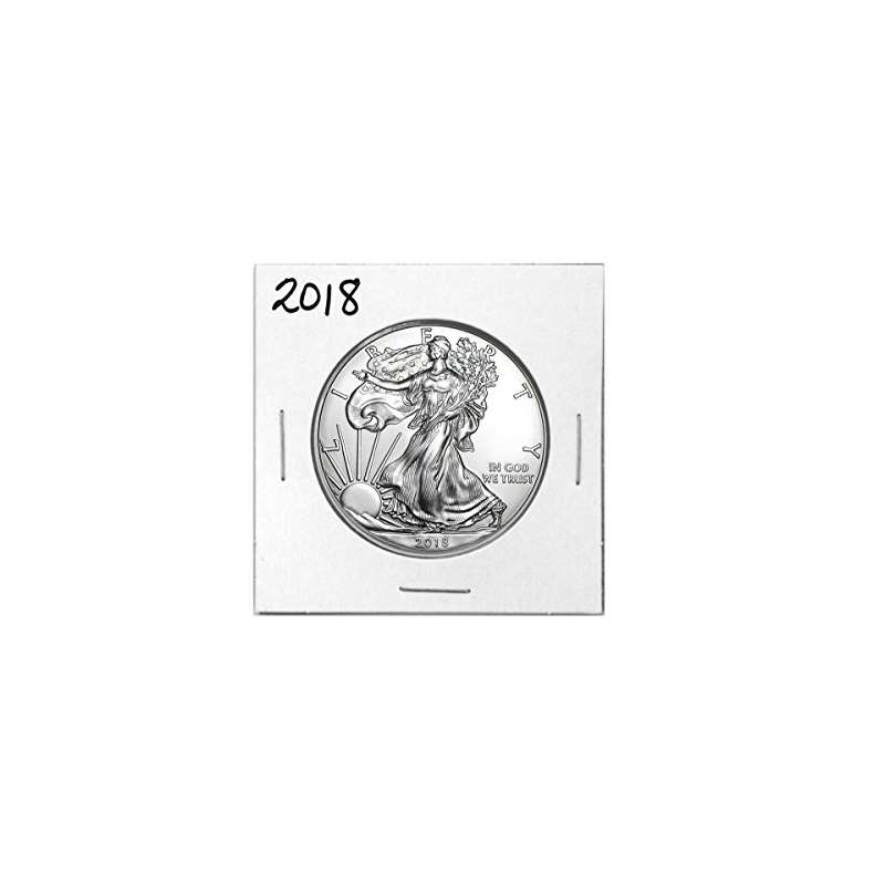 2018-1 Ounce American Silver Eagle Low Flat Rate S