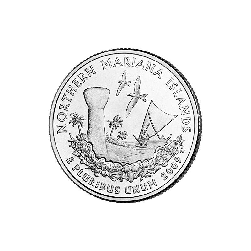 2009 P Mariana Islands Quarter Choice Uncirculated