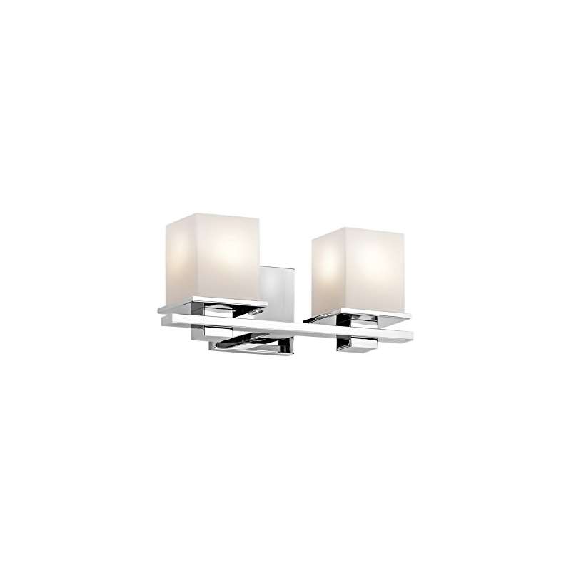 45150CH Tully 2-Light Vanity Fixture And Satin Etc