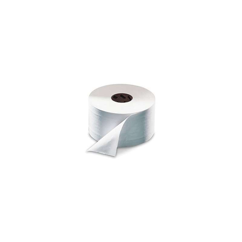 12024402 Mini Jumbo Bath Tissue Roll, 2-Ply, White