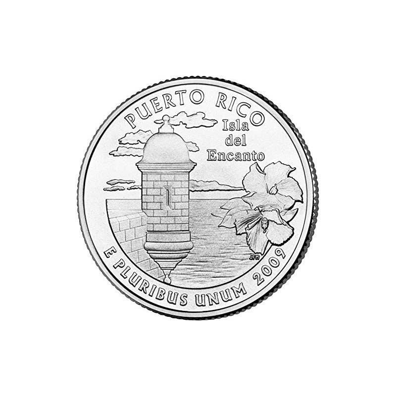 2009 D Puerto Rico State Quarter Choice Uncirculat