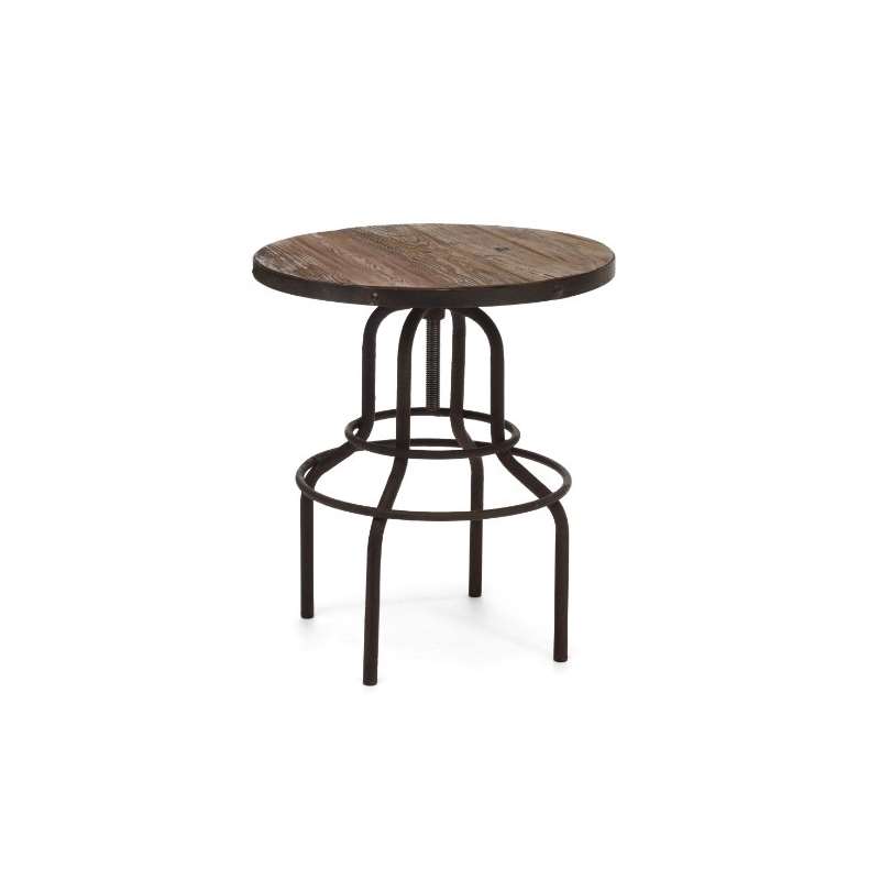 Zuo Modern Twin Peaks Counter Table, Distressed Na