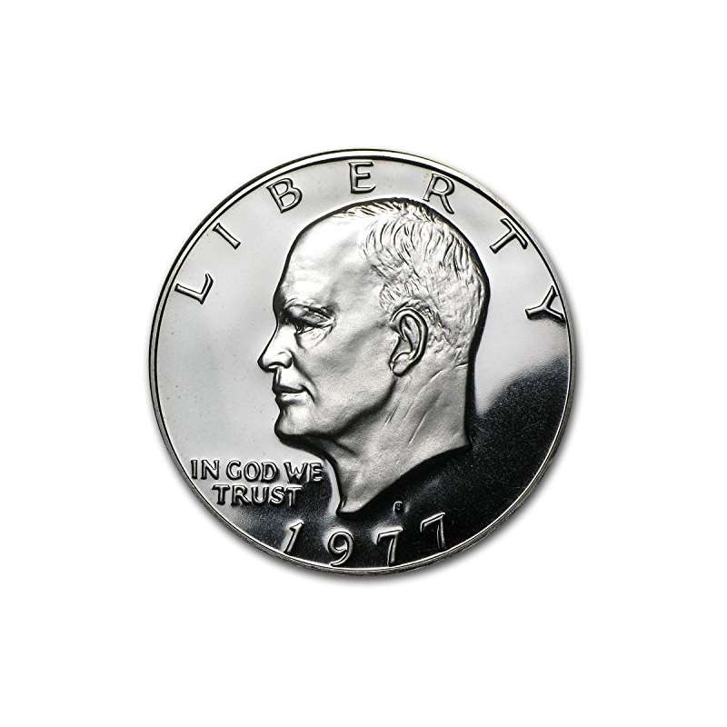 1977 S Eisenhower Dollar US Coin Ike 1 Gem Proof