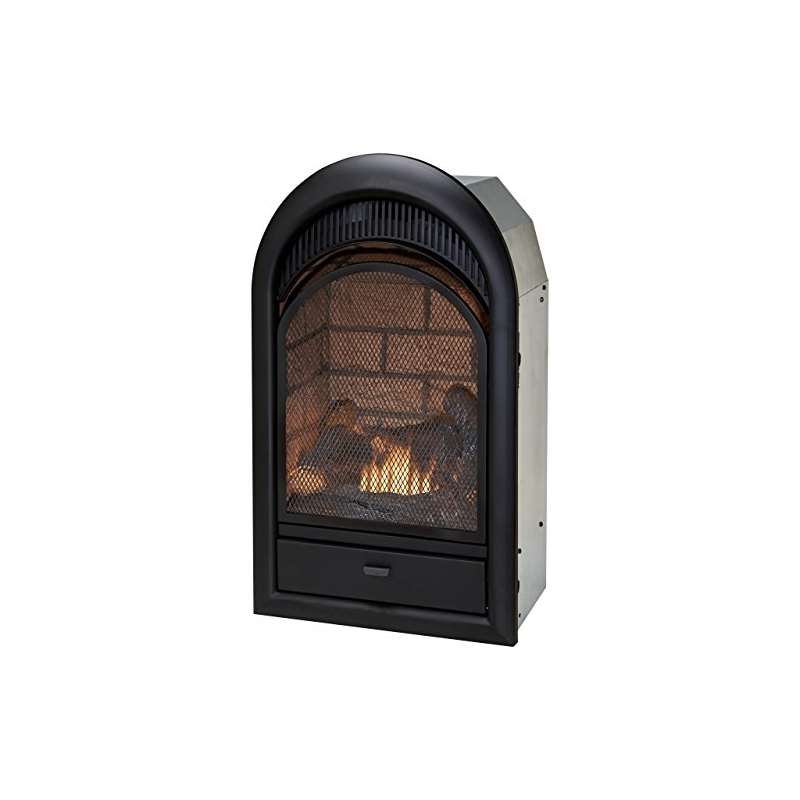 Dual Fuel Vent Free Fireplace Insert - 15,000 BTU,