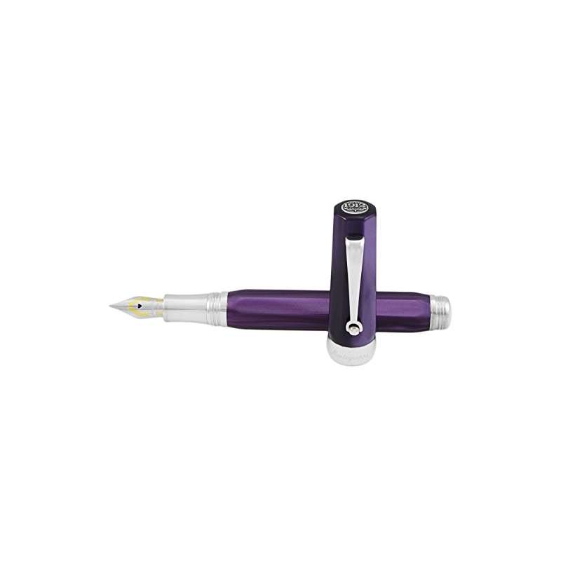 Micra Sterling Silver Purple Fine Fountain Pen ISM