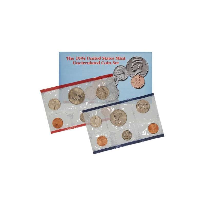 1994 US Mint Uncirculated Coin Set U94 OGP
